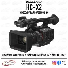 Filmadora Panasonic HC-X2 4K UHD